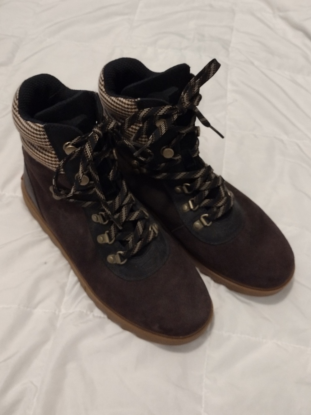 Sorel Brown Winter Ankle Boots